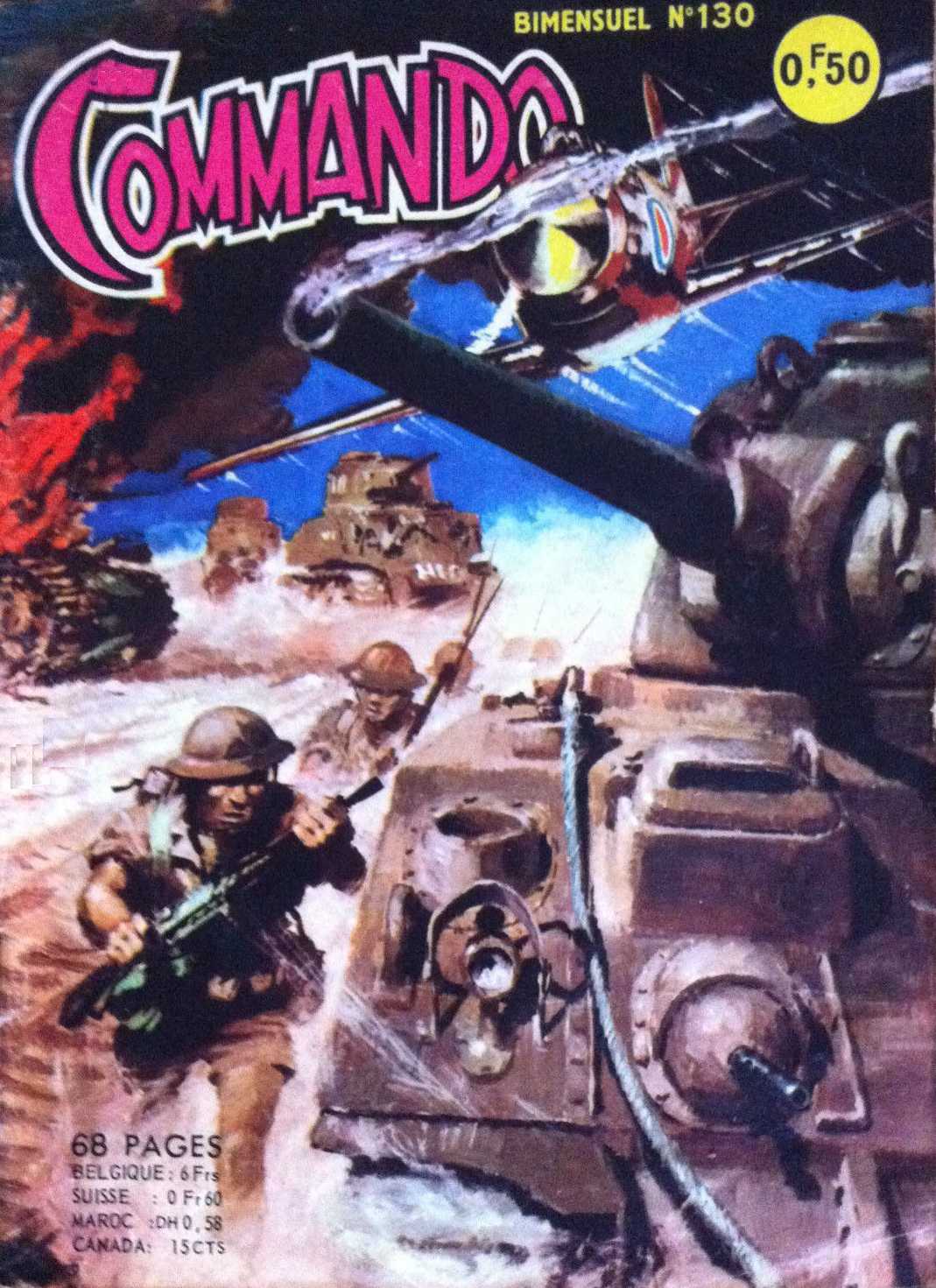 Scan de la Couverture Commando n 130